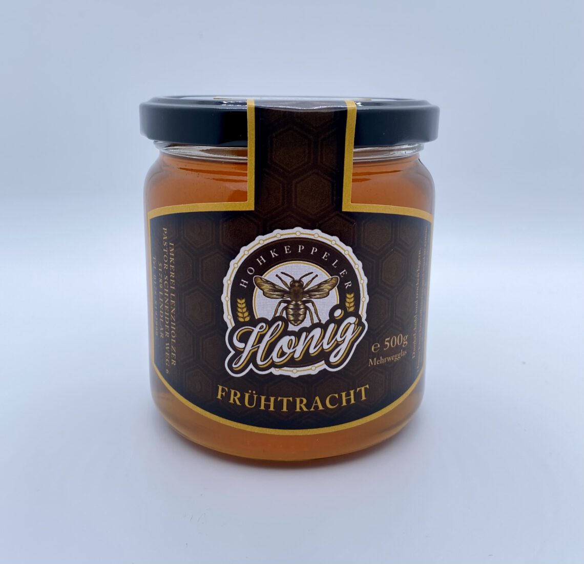 Hohkeppeler Honig Frühtracht 500g